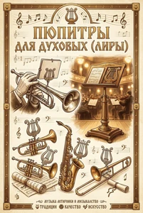 ПЮПИТРЫ ДЛЯ ДУХОВЫХ (ЛИРЫ)