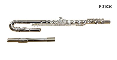 Флейта "C" BRAHNER F-310SC ГНУТАЯ ГОЛОВА (кейс) F-310SC