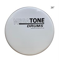 Пластик для барабана MEGATONE MDH-26WH 26